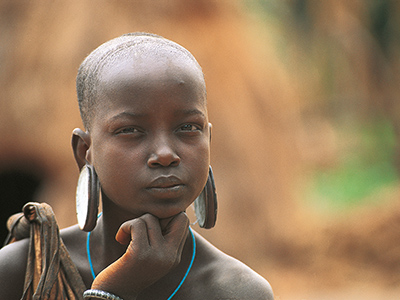 Young Surma girl - Mohammed Torche