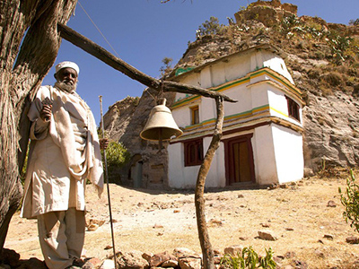 Prêtre orthodoxe dans le Tigré - Mohammed Torche