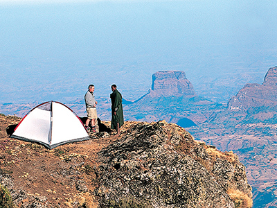 Camping dans le Simien - Mohammed Torche
