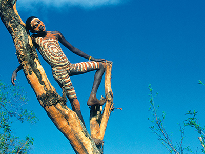 Jeune Surma dans le parc de l'Omo - Mohammed Torche