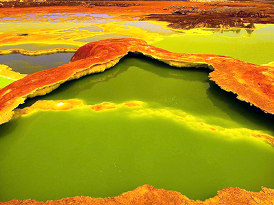 Le site multicolore du Dallol - Mohammed Torche