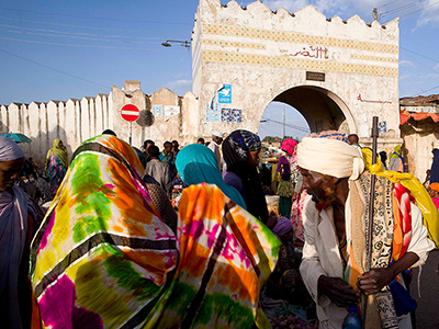 Scène de rue à Harar - Mohammed Torche