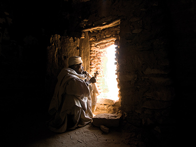 Prêtre orthodoxe dans le Tigré - Mohammed Torche